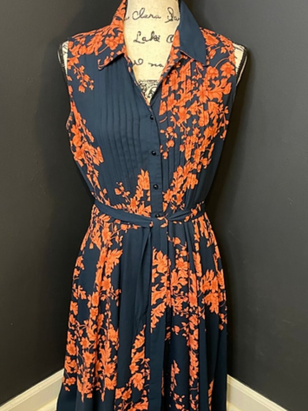 Nanette Navy Blue floral